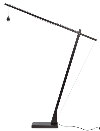 GOOD&MOJO Floor lamp Java 5-legs nat/50x22, bl/nat.