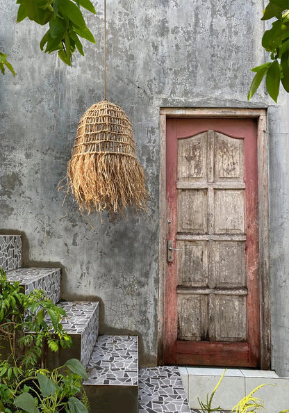 Bazar Bizar Antwerp The Casita Pendant - Natural - L