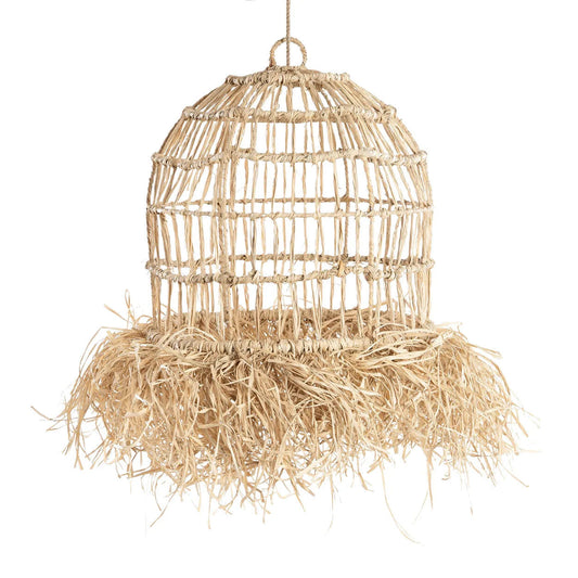 Bazar Bizar Antwerp The Casita Pendant - Natural - S