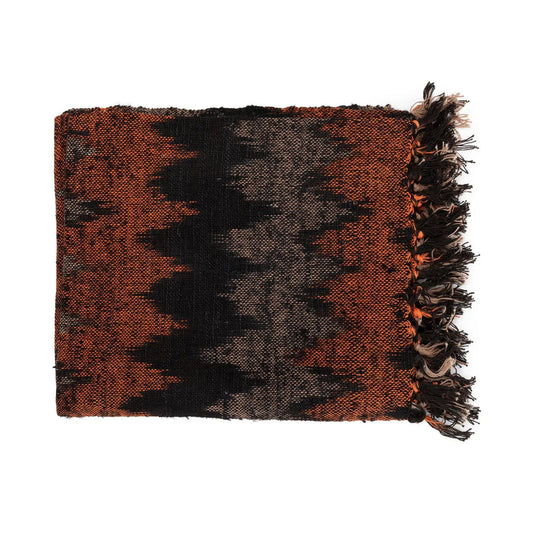 Bazar Bizar Antwerp The s'il vous Plaid - Black Orange