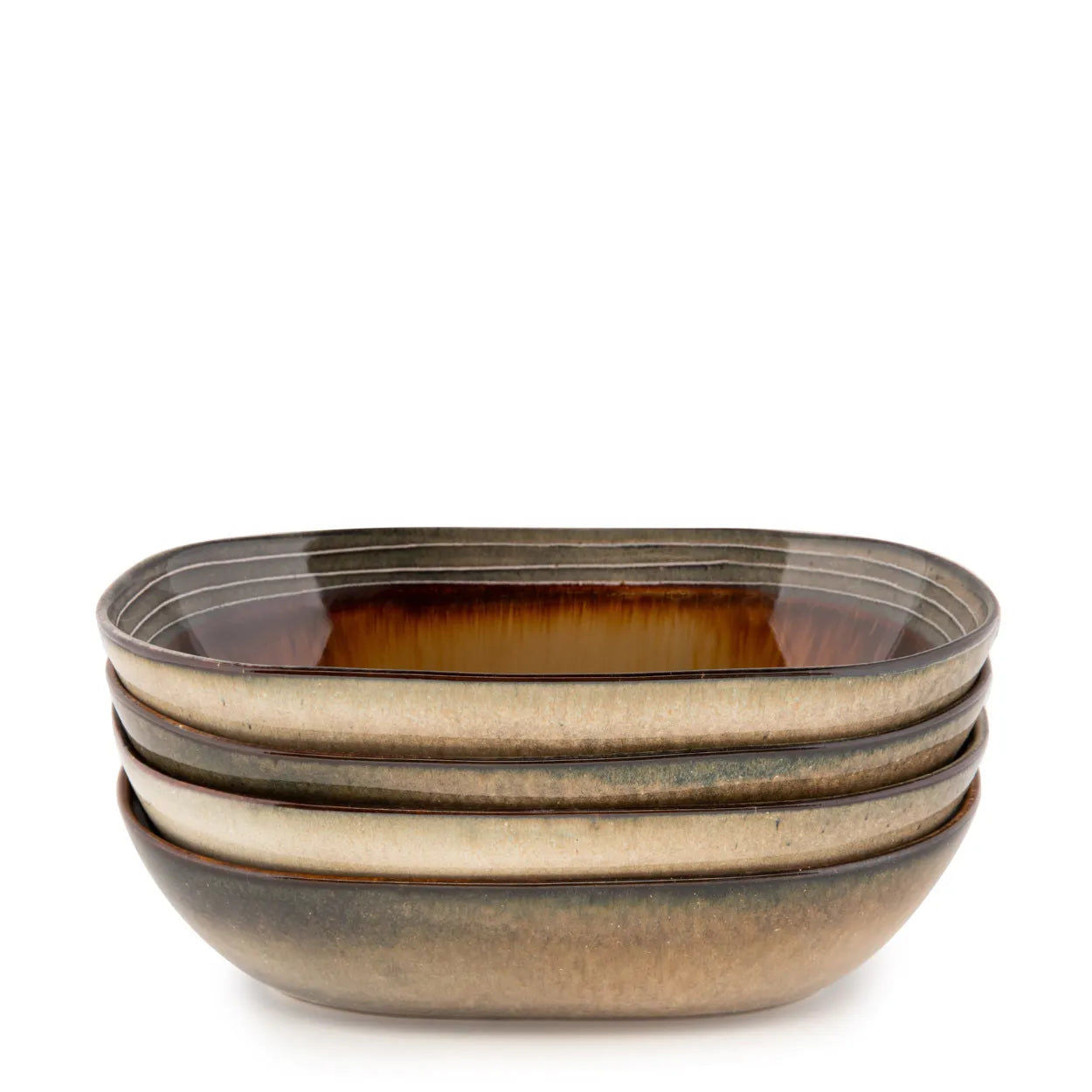 Bazar Bizar Antwerp The Comporta Oval Bowl - L - Set of 4