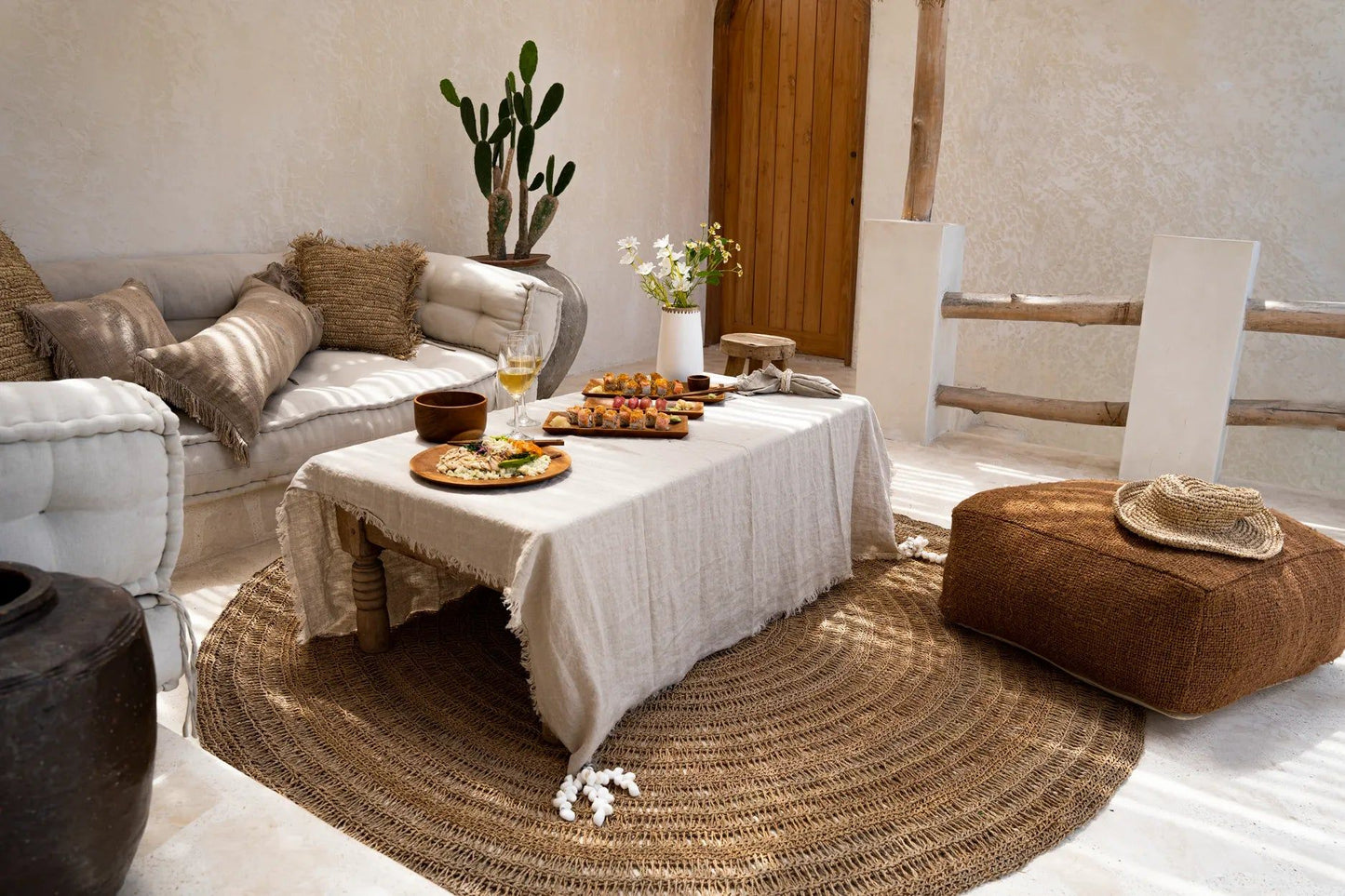 Bazar Bizar Antwerp The Seagrass Carpet - Natural - 200cm