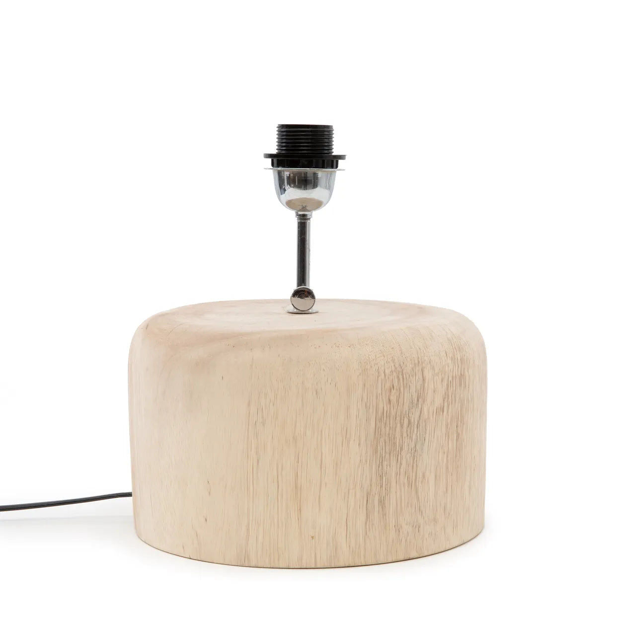 Bazar Bizar Antwerp The Teak Wood Table Lamp Base - Natural