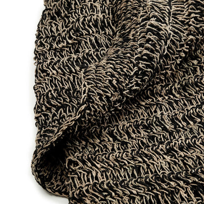 Bazar Bizar Antwerp The Seagrass Carpet - Natural Black - 180x240