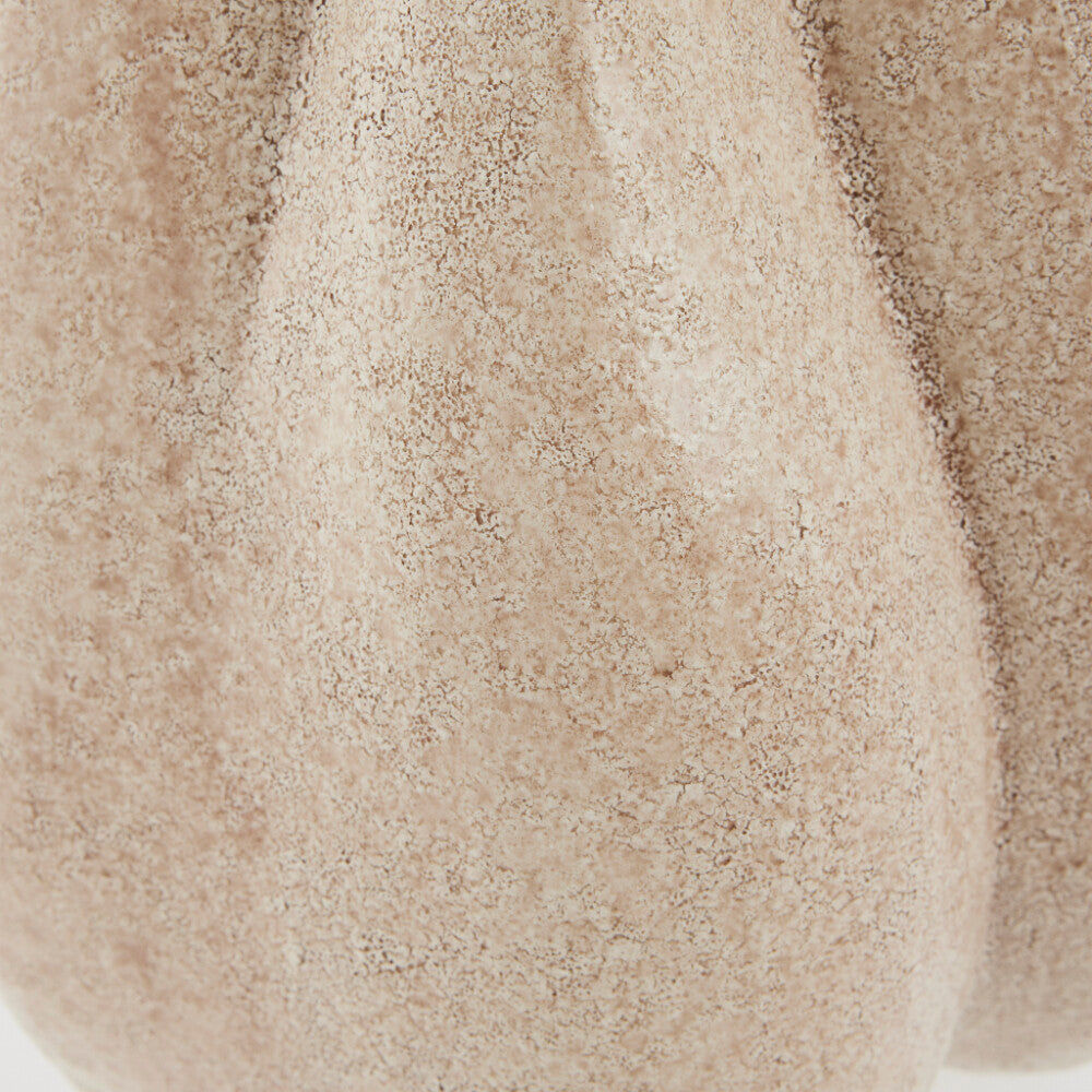 LENE BJERRE Valona vase i stentøj30x27 cm. sand