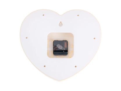 Karlsson Wall clock Heart Candy soft yellow