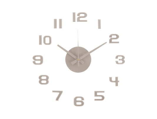 Karlsson Wall clock DIY Sunset Numbers warm grey