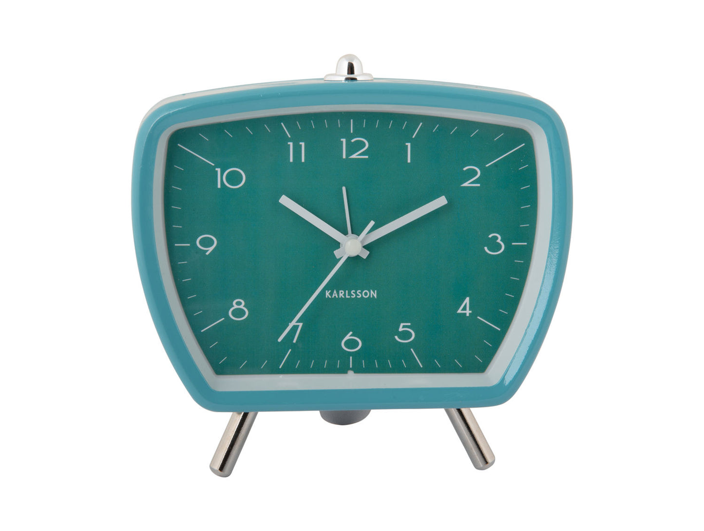 Karlsson Alarm clock Candy Circus Retro turquoise blue