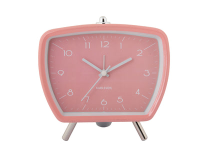 Karlsson Alarm clock Candy Circus Retro flamingo pink