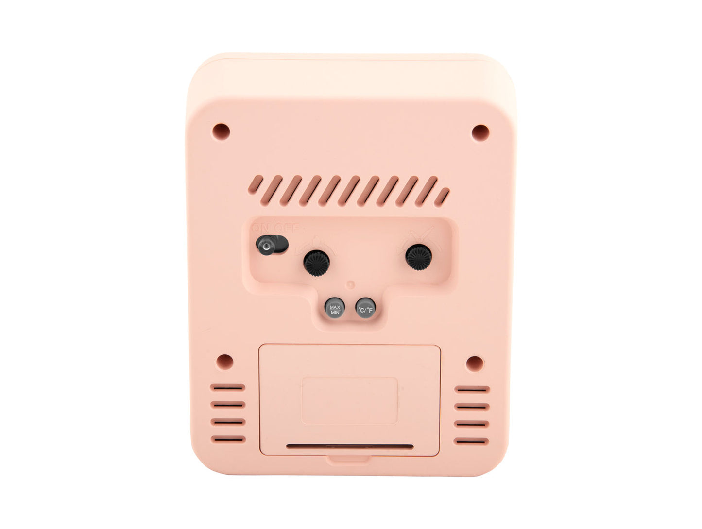 Karlsson Alarm clock Duo matt soft pink