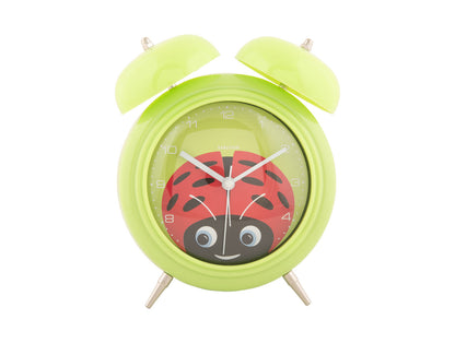 Karlsson Alarm clock Peekaboo Ladybug green