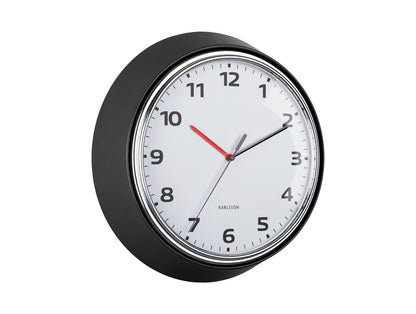 Karlsson Wall clock Modern Retro black