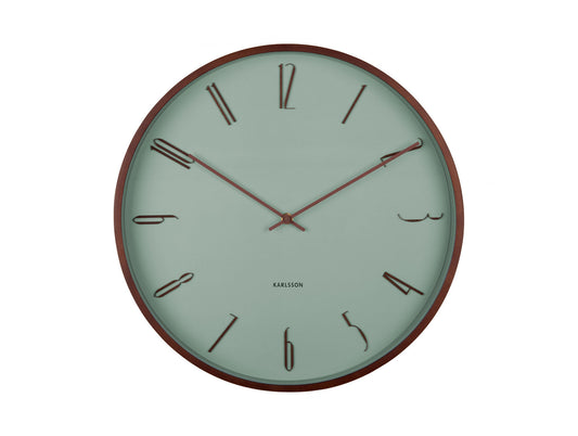 Karlsson Wall clock Scandia grayed jade