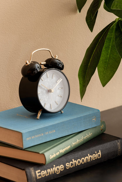 Karlsson Alarm clock Pearl Glow black