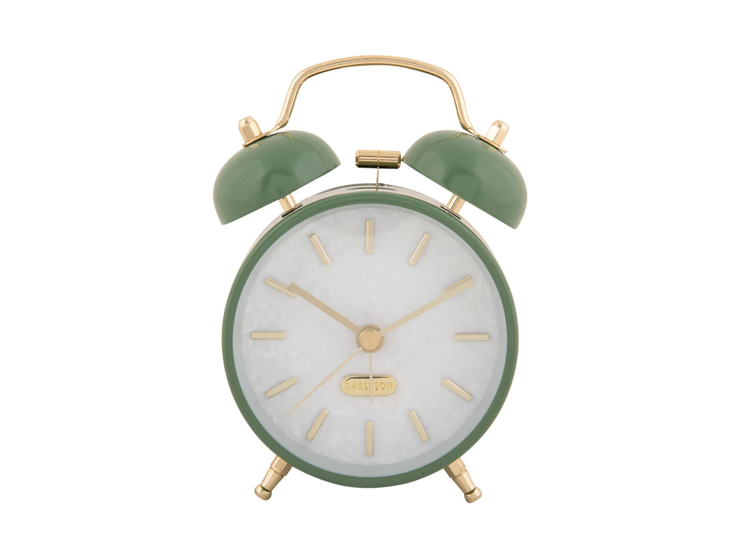 Karlsson Alarm clock Pearl Glow jungle green