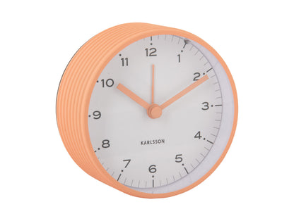 Karlsson Alarm clock Circus Rings peach orange