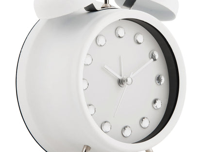 Karlsson Alarm clock Glam Diamonds white