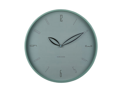 Karlsson Wall clock Petals misty blue