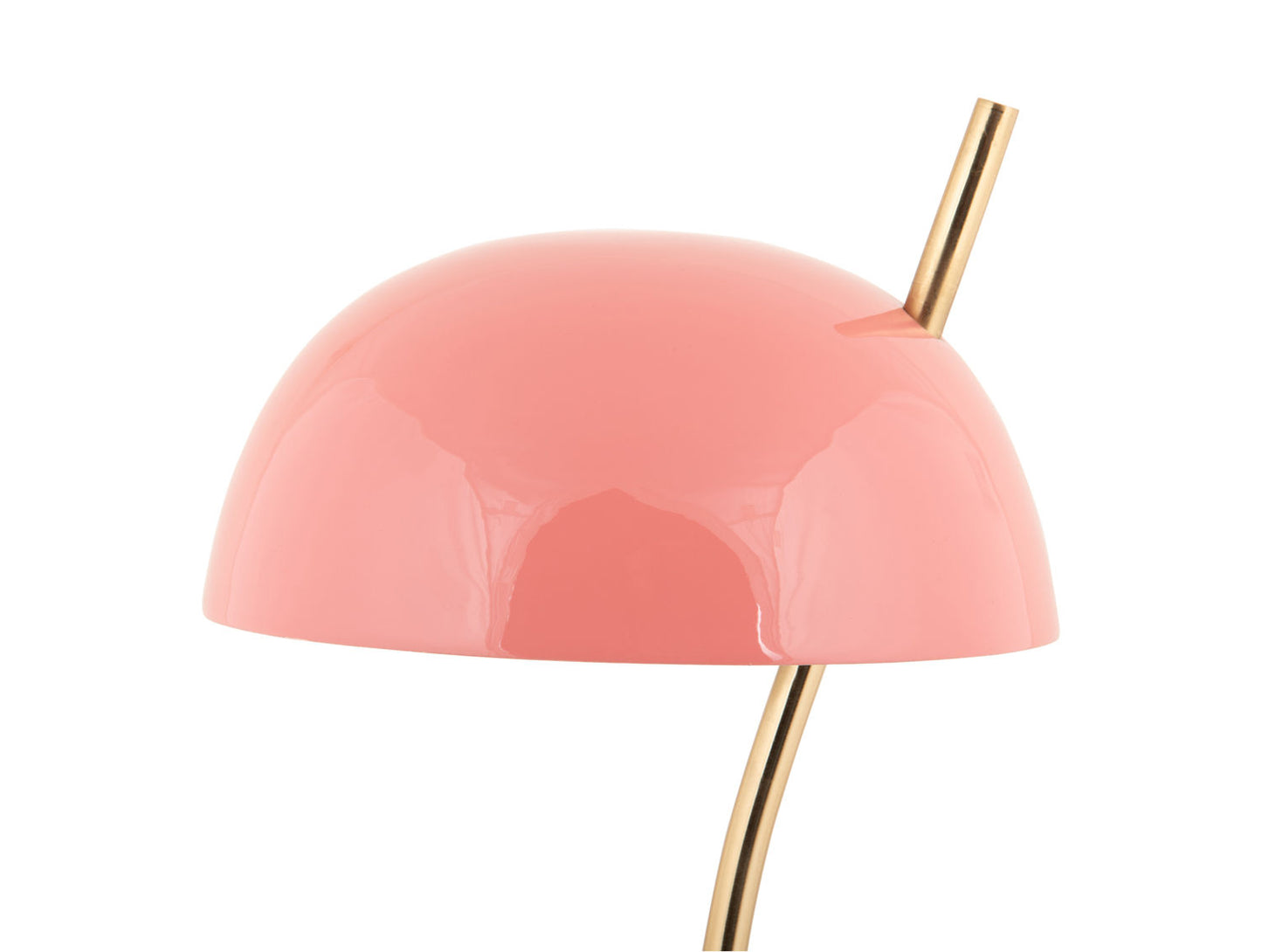 Leitmotiv Table lamp Vivo enamel rose tan