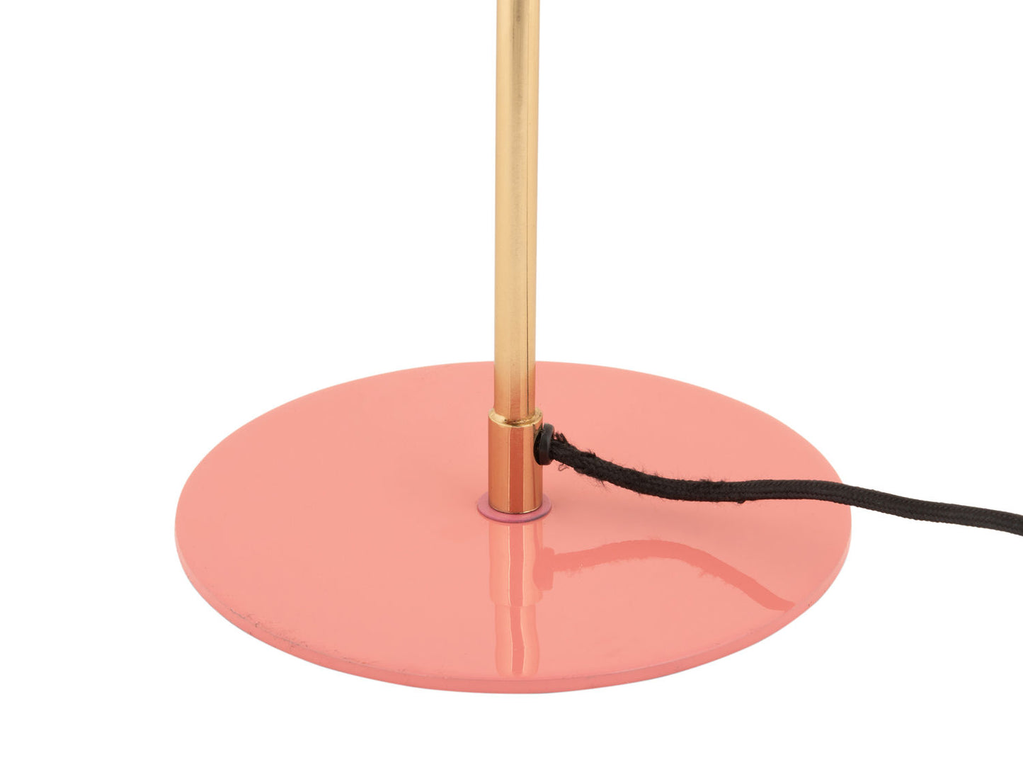 Leitmotiv Table lamp Vivo enamel rose tan