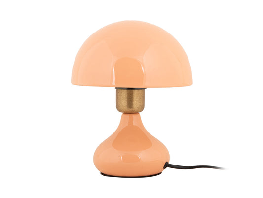 Leitmotiv Table lamp Binc enamel peach orange