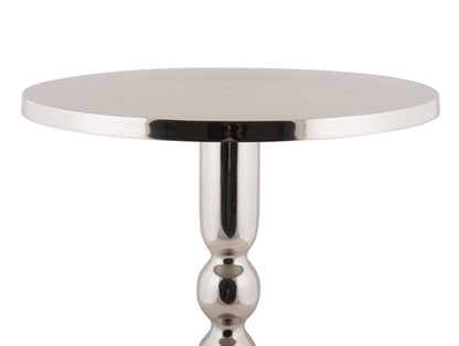 Leitmotiv Side table Sheen aluminium chrome