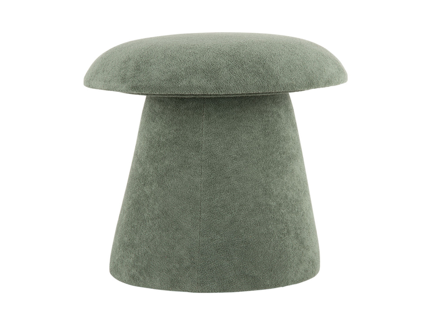 Leitmotiv Pouf Mushroom brushed velvet grayed jade