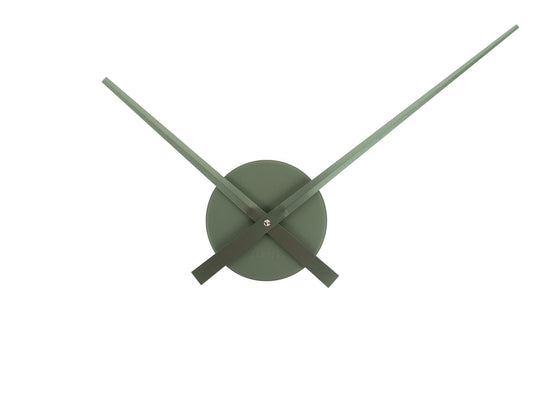 Karlsson Wall clock Little Big Time Mini metallic jungle green