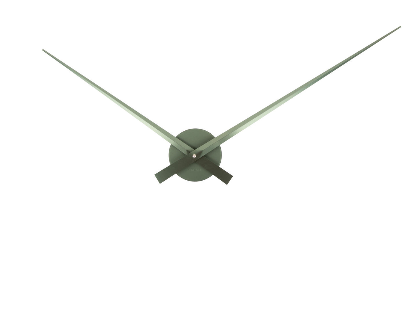 Karlsson Wall clock Little Big Time metallic jungle green