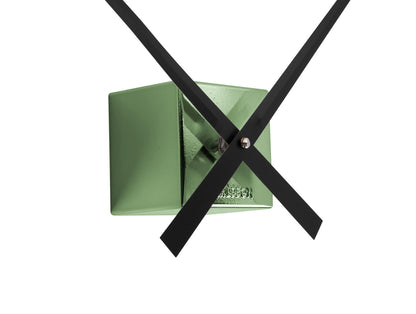 Karlsson Wall clock DIY Cubic metallic green