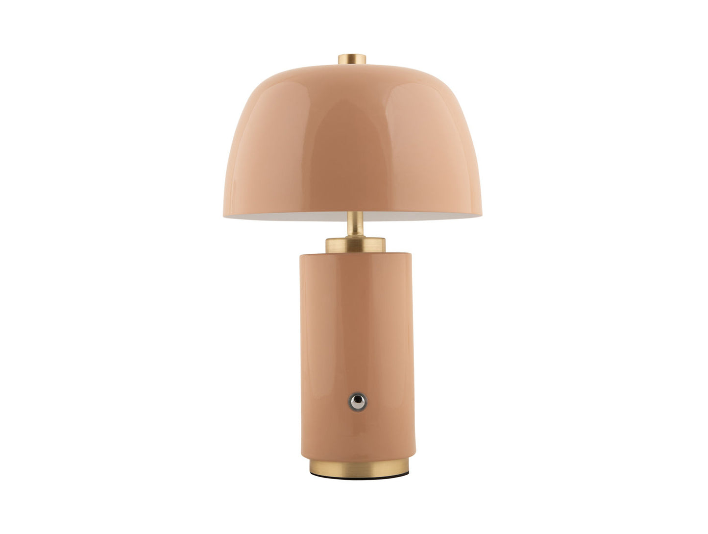 Leitmotiv Table lamp Freya LED iron soft brown