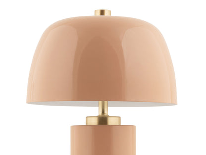 Leitmotiv Table lamp Freya LED iron soft brown