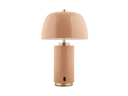 Leitmotiv Table lamp Freya LED iron soft brown