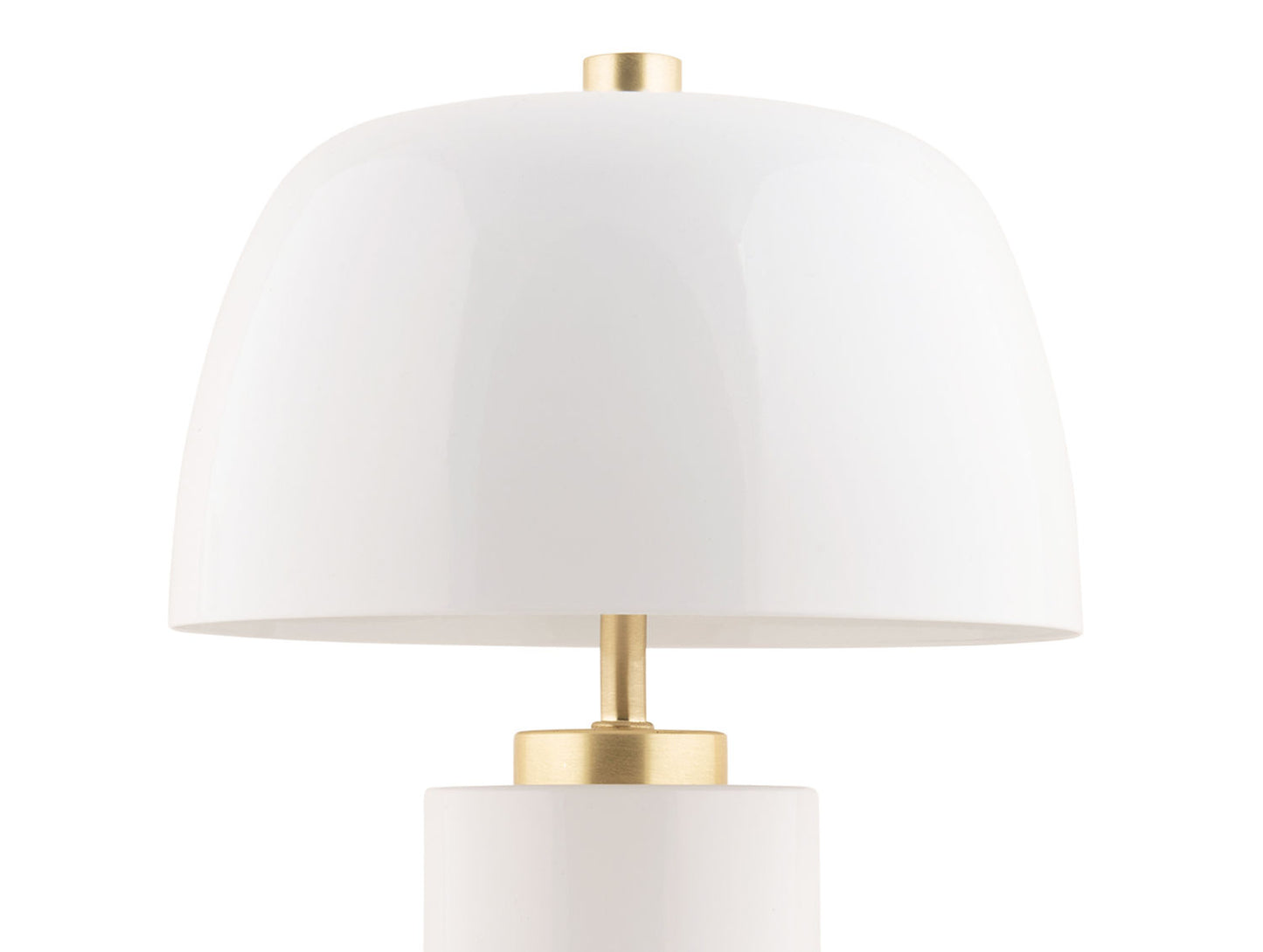 Leitmotiv Table lamp Freya LED iron white