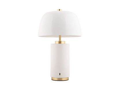 Leitmotiv Table lamp Freya LED iron white