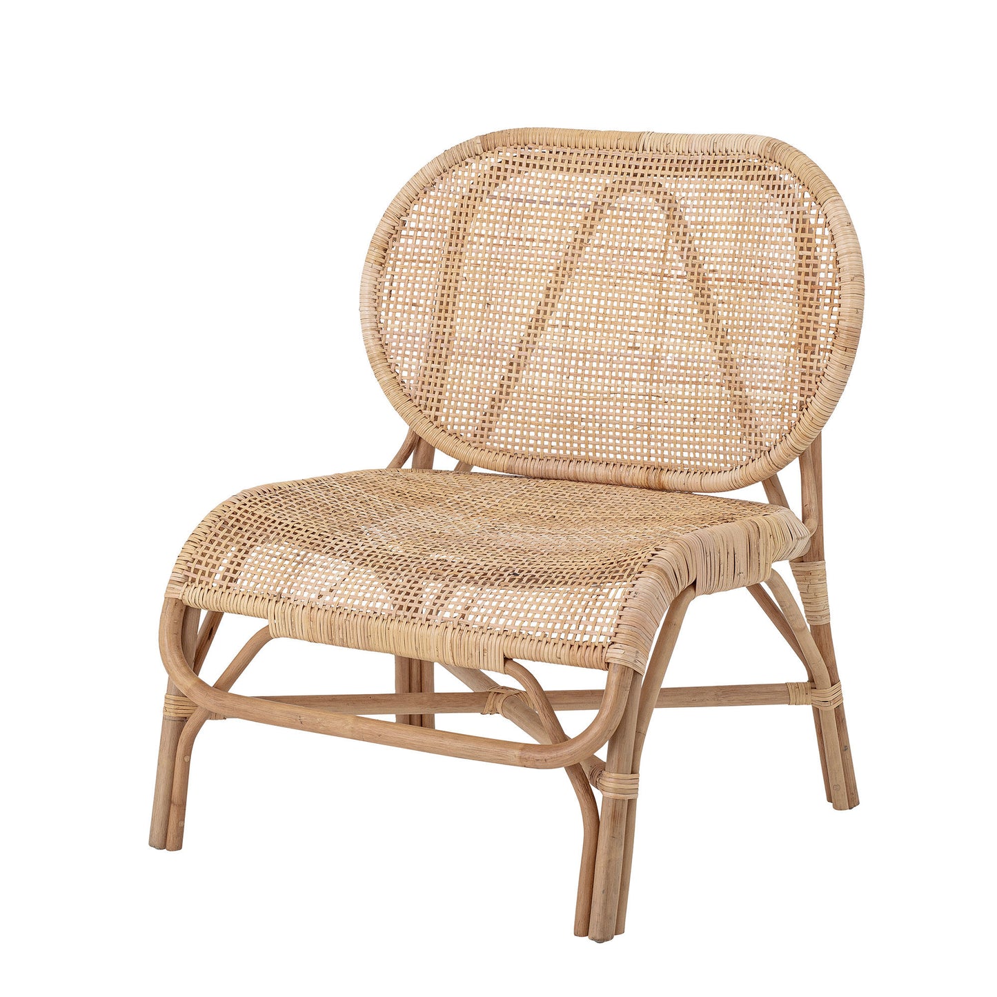 Bloomingville Rosen Loungestol, Natur, Rattan