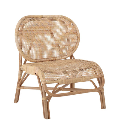 Bloomingville Rosen Loungestol, Natur, Rattan