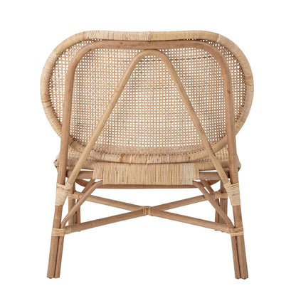 Bloomingville Rosen Loungestol, Natur, Rattan