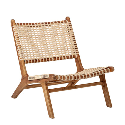 Bloomingville Keila Loungestol, Natur, Teak