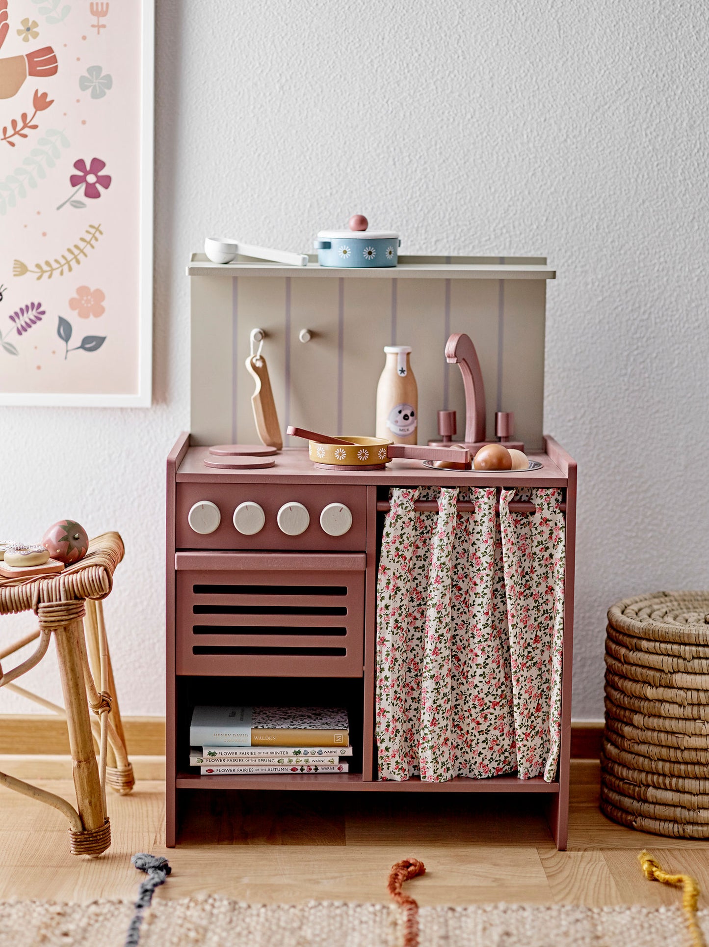 Bloomingville MINI Pippi Legekøkken, Brun, FSC®100%, MDF