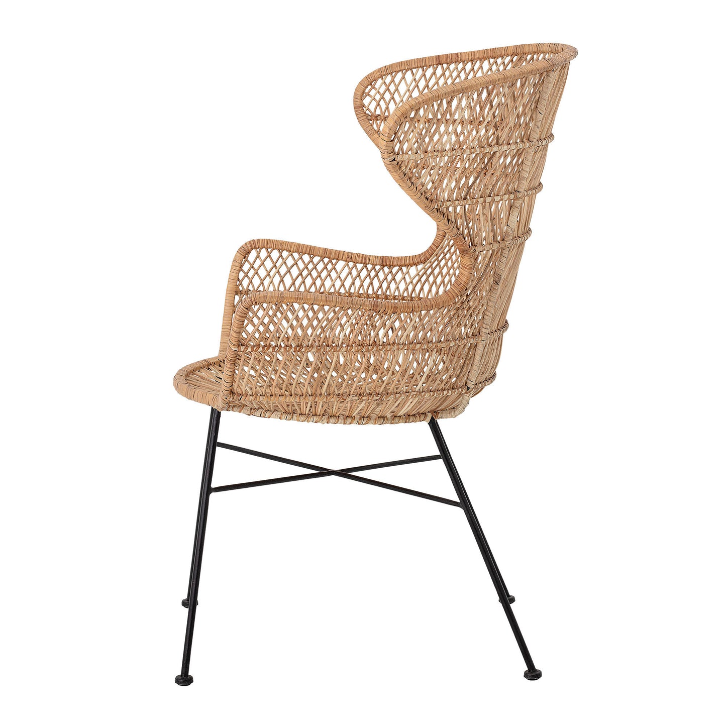 Bloomingville Oudon Loungestol, Natur, Rattan