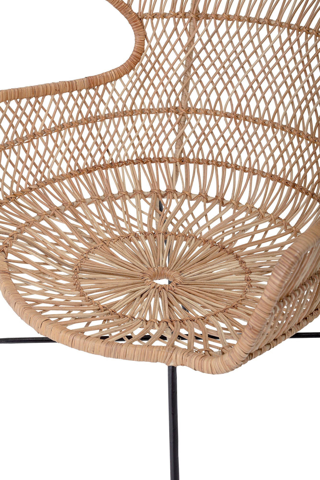 Bloomingville Oudon Loungestol, Natur, Rattan