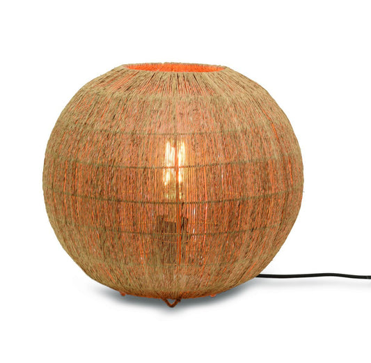 Good & Mojo Bordlampe Iguazu jute globe 32xh.36cm natur, L