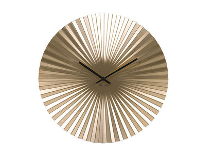 Karlsson Wall clock Sensu steel gold