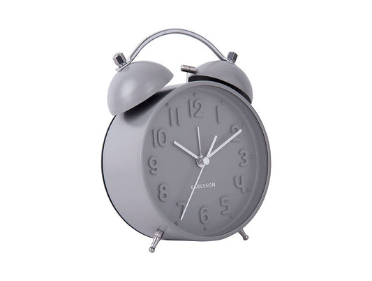 Karlsson Alarm clock Iconic matt grey