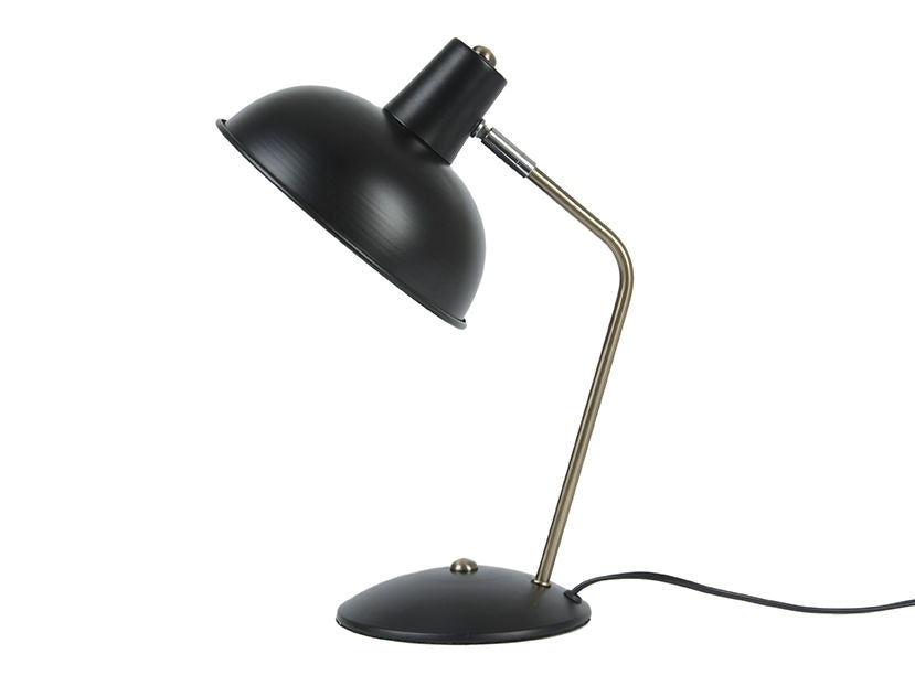 Leitmotiv Table lamp Hood iron matt black