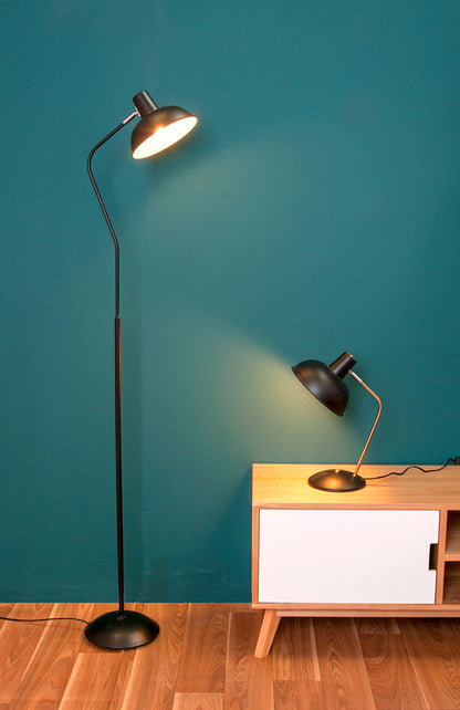 Leitmotiv Table lamp Hood iron matt black