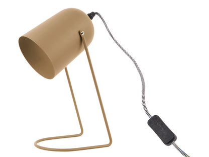 Leitmotiv Table Lamp Enchant iron matt sand brown