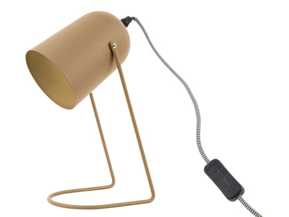 Leitmotiv Table Lamp Enchant iron matt sand brown