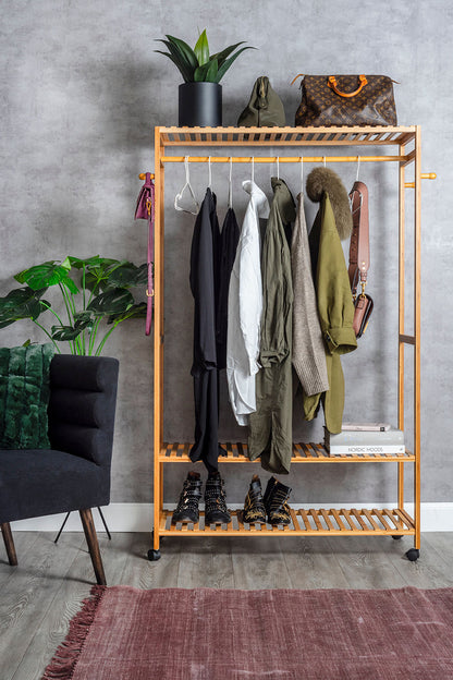 Leitmotiv Clothing rack bamboo